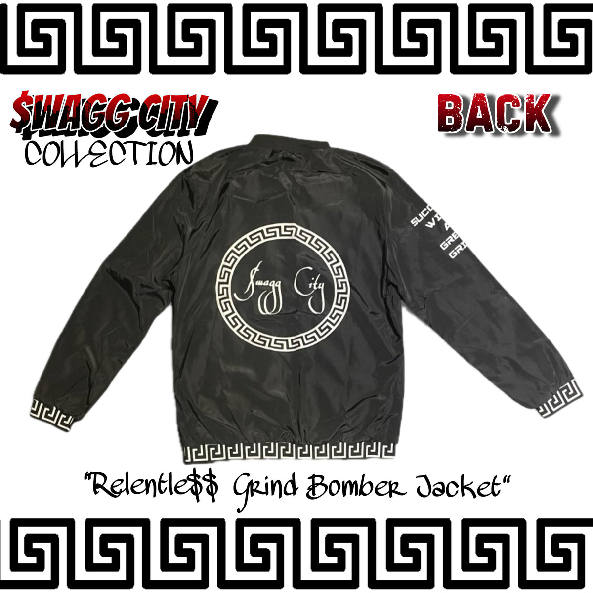 RELENTLE$$ GRIND BOMBER JACKET