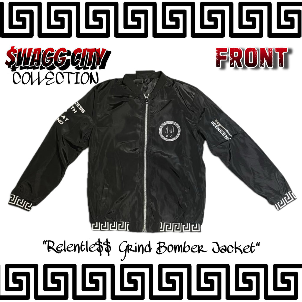 RELENTLE$$ GRIND BOMBER JACKET