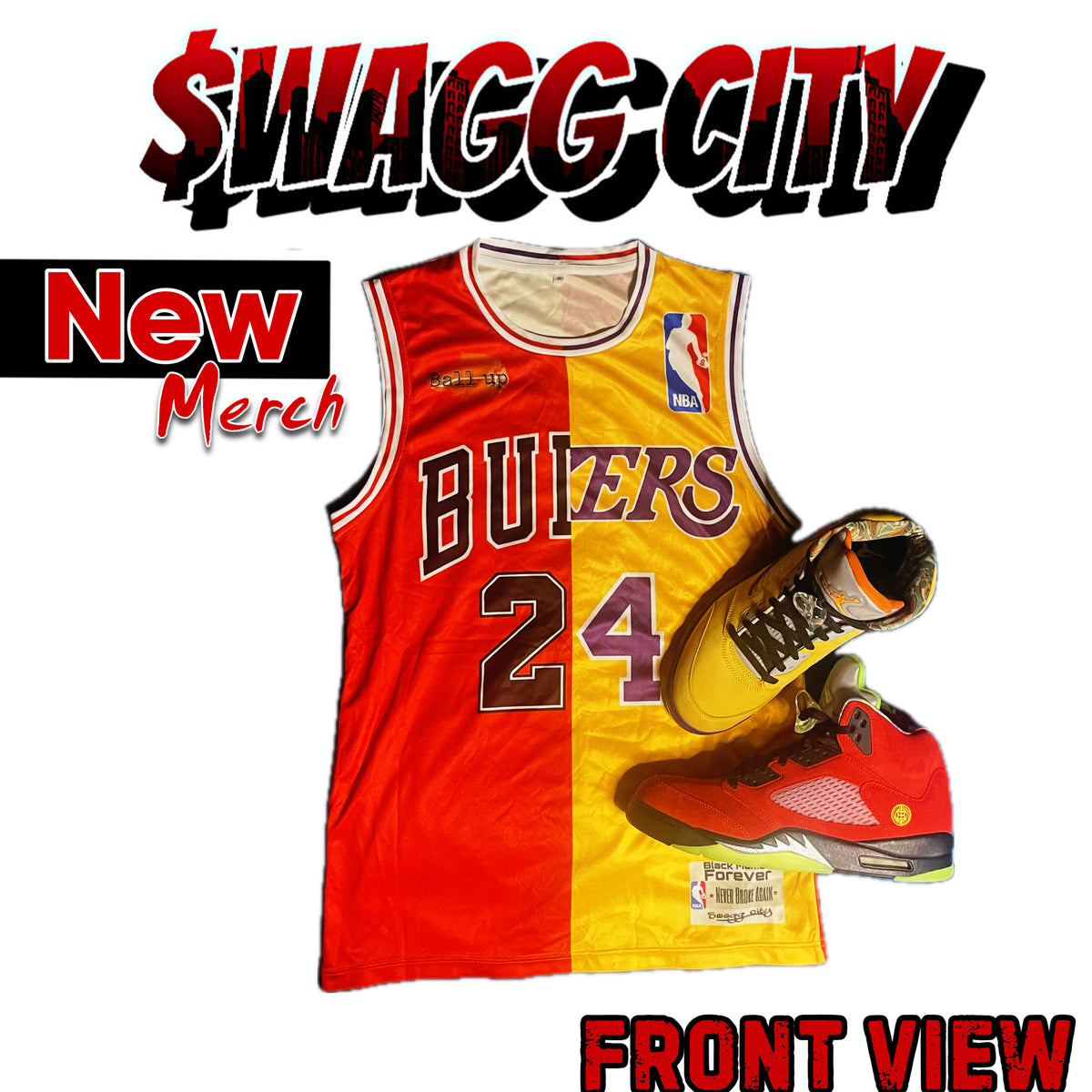 Swagg City Never Broke Again Legacy Jersey (Jordan x Kobe Edition)